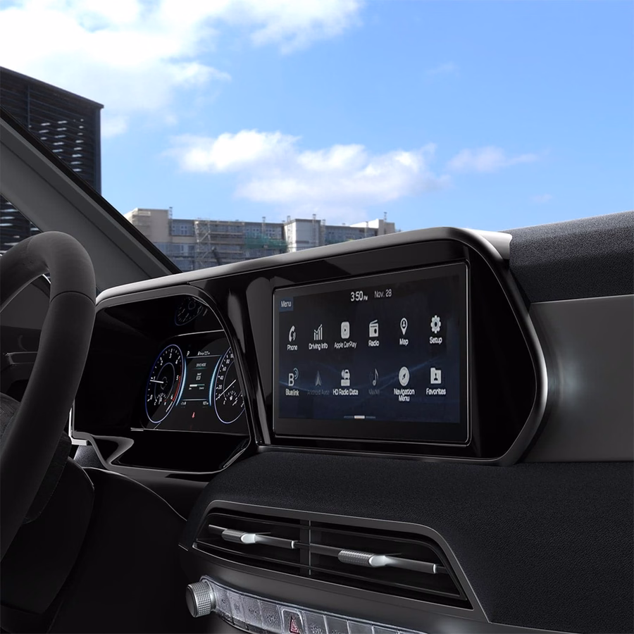 ヒュンダイモデル用スクリーンプロテクター GLAS.tR SLIM | 反射防止