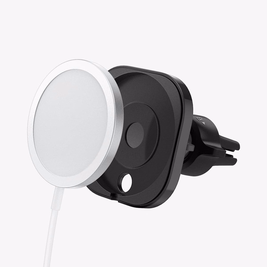 MagSafe充電器用エアコン吹き出し口取り付けマウント(Mag Fit)