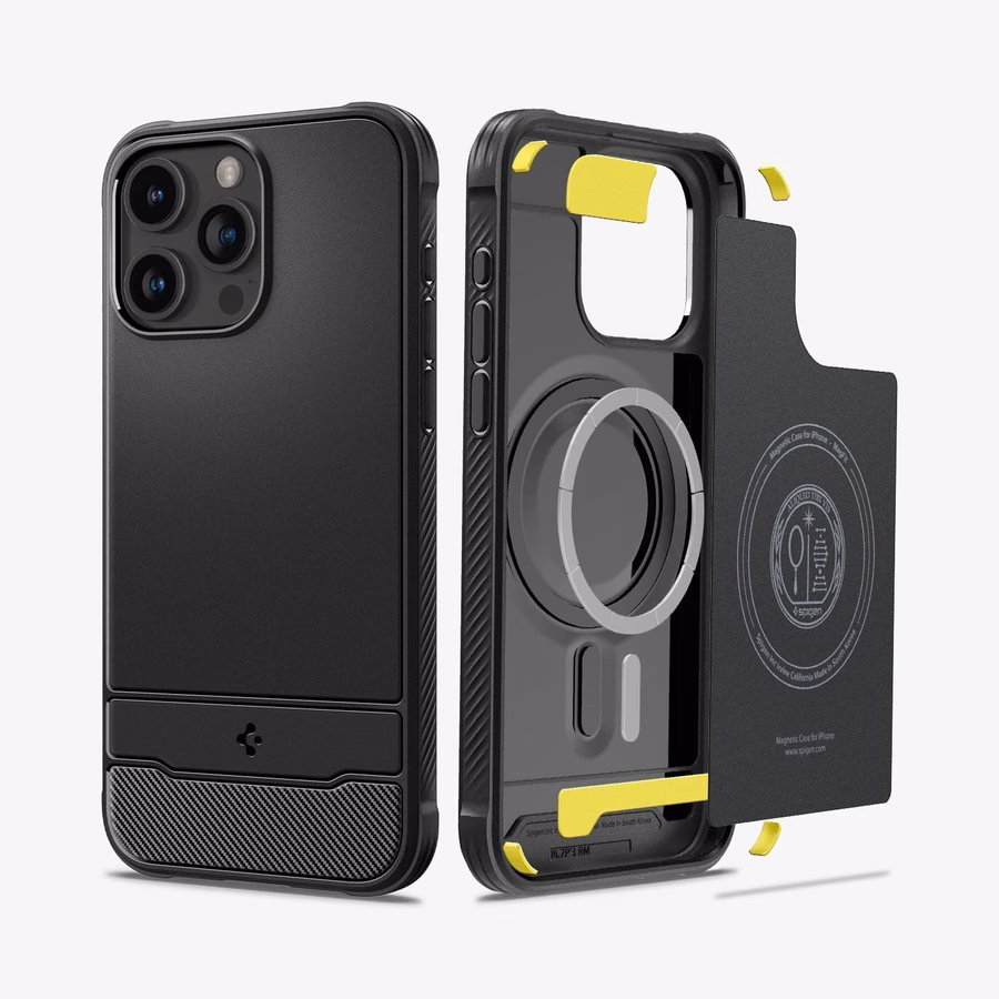 iPhone 15シリーズ - 頑丈なアーマーケース(マグネットフィット)