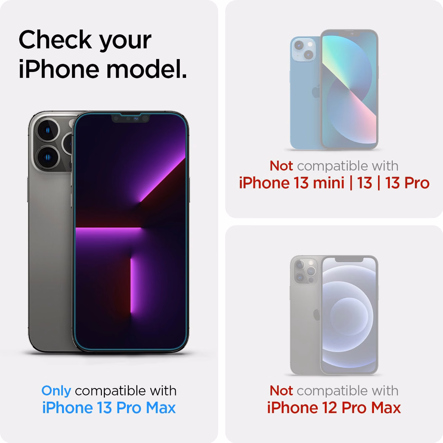 iPhone 13シリーズ - EZ Fit GLAS.tR | センサー保護機能付き