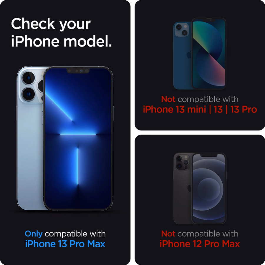 iPhone 13シリーズ - GLAS.tR EZ Fit プライバシー保護ケース