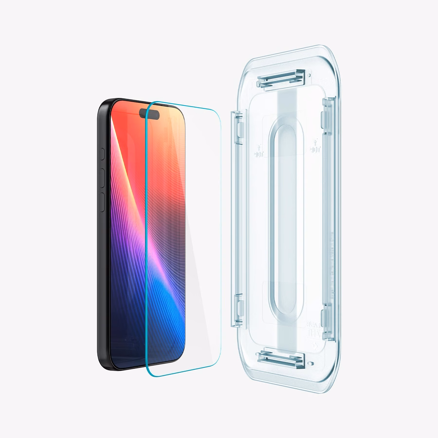 iPhone 17シリーズ - GLAS.tR EZ Fit | センサー保護機能付き