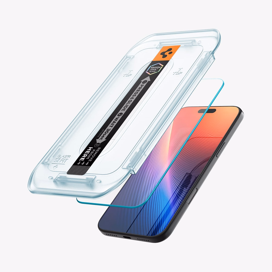 iPhone 17シリーズ - GLAS.tR EZ Fit | センサー保護機能付き