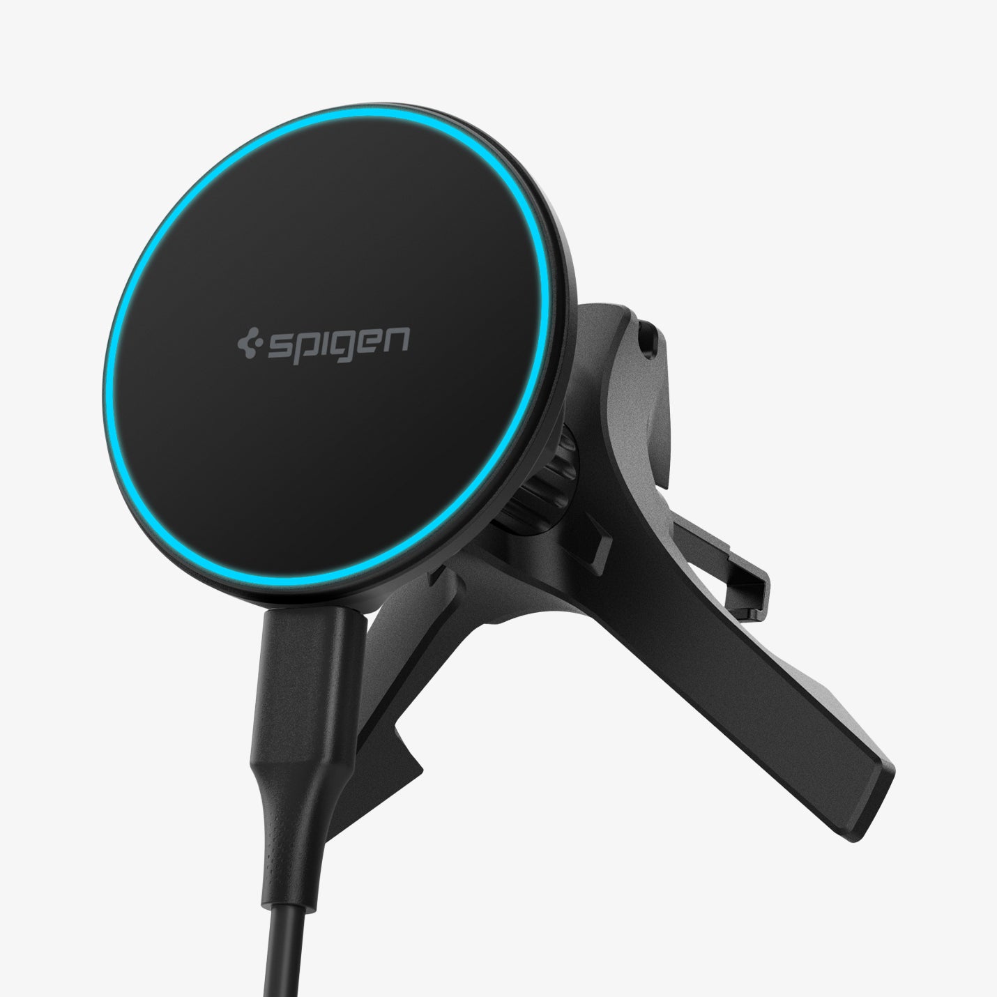 spigen essential qi2 15w フック式車載ホルダー(マグネット対応) ev15maq