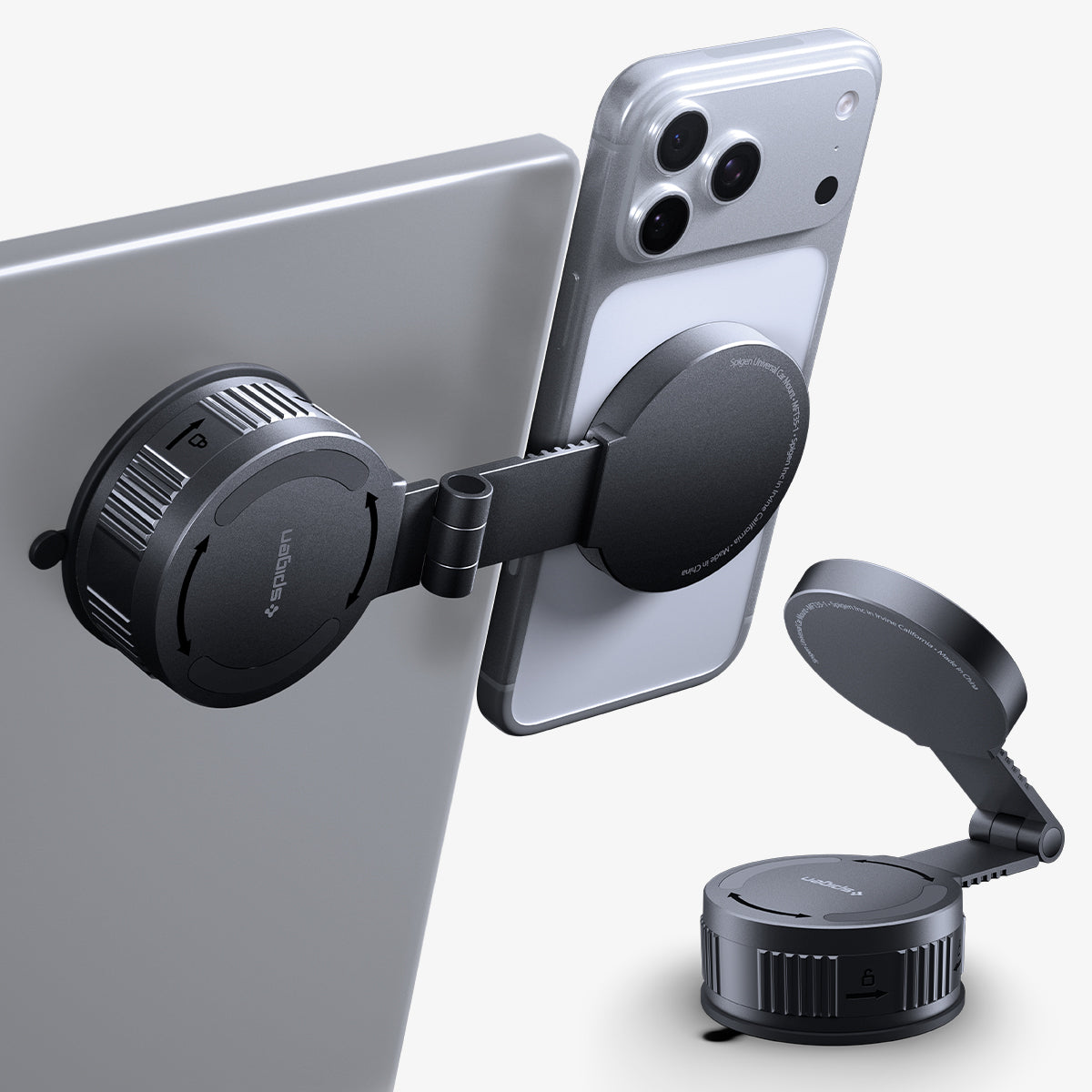spigen 粘着式ダッシュボードカーマウント mft35-1 マグネット式