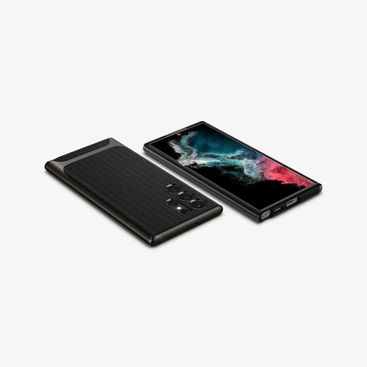 galaxy s22シリーズ - ヘリンボーン(ネオハイブリッド)