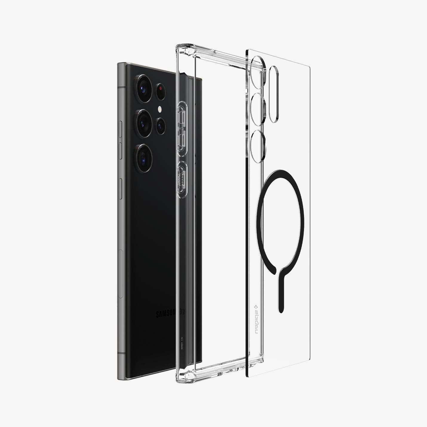 galaxy s23シリーズ - ウルトラハイブリッドメタルリング(マグネットフィット)