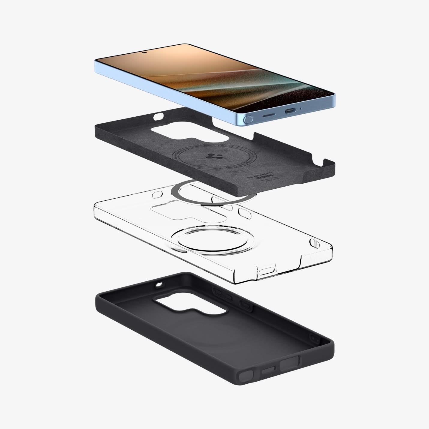 galaxy s25シリーズ - シリコン製ケース(マグネット式)