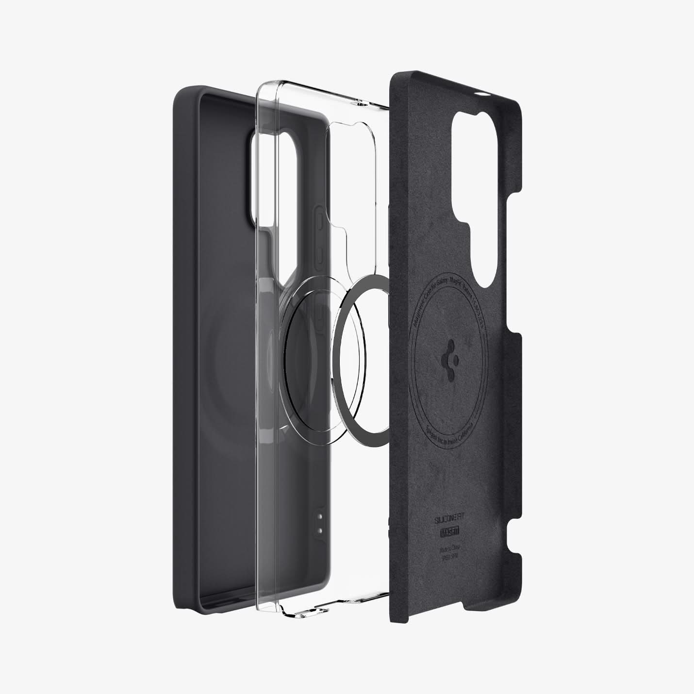 galaxy s25シリーズ - シリコン製ケース(マグネット式)