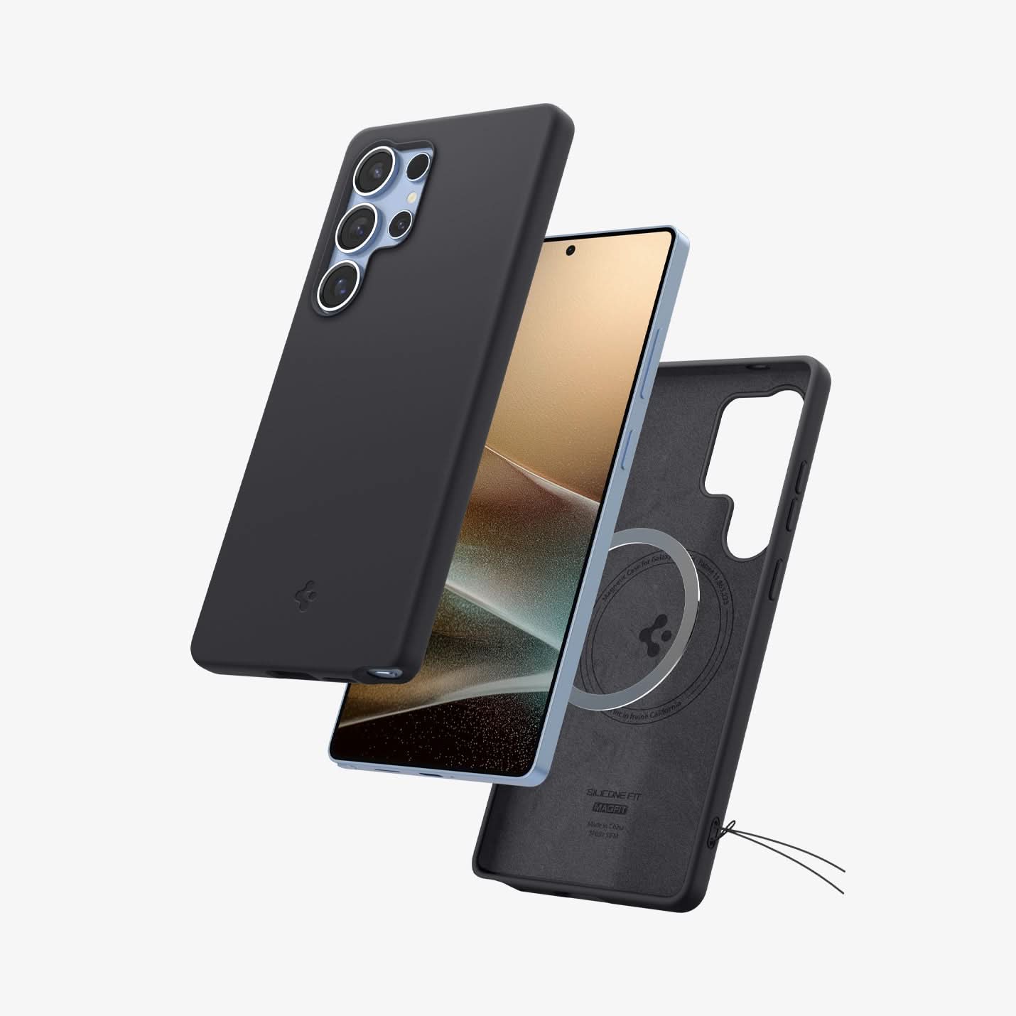 galaxy s25シリーズ - シリコン製ケース(マグネット式)
