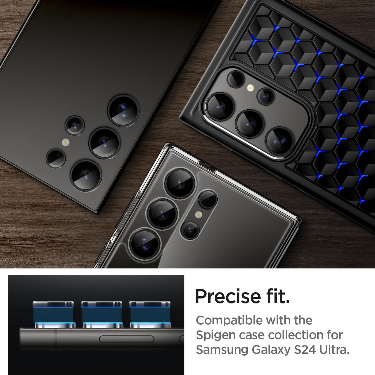 galaxy s24シリーズ - optik pro ez fitレンズプロテクター