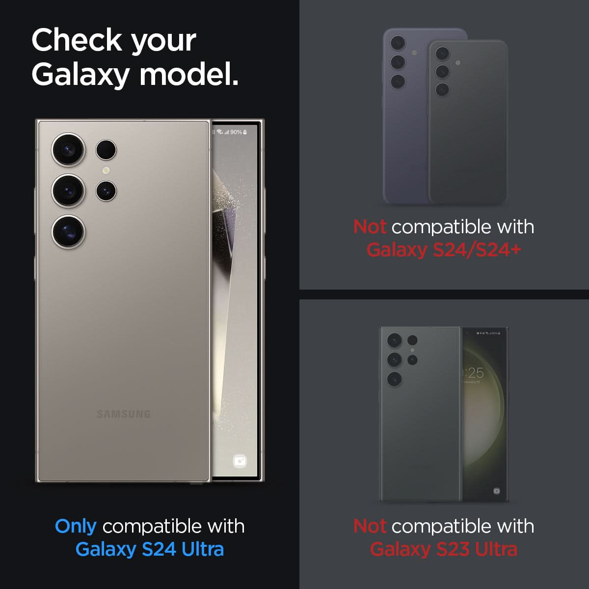 galaxy s24シリーズ - optik pro ez fitレンズプロテクター