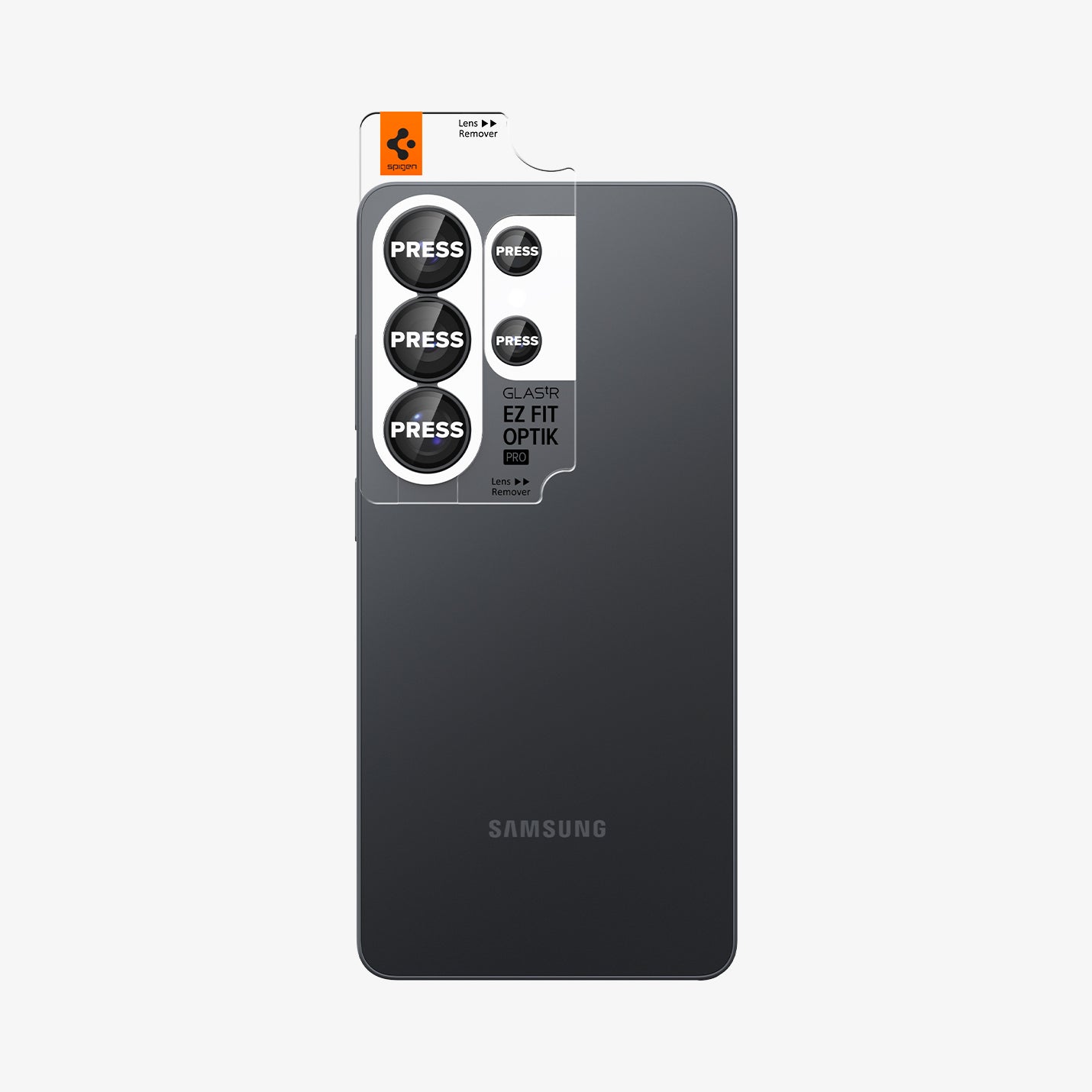 galaxy s26シリーズ - optik ez fitレンズプロテクター